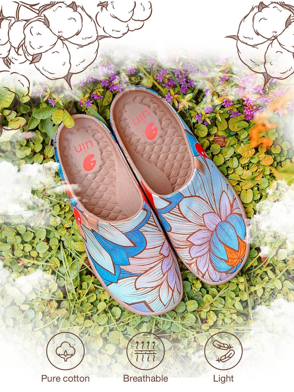 UIN Nelumbo Toledo Slip-On Comfort Shoes NWOT